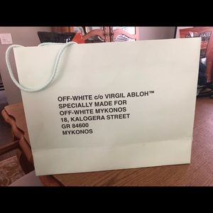 RARE Off-White Mykonos Bag